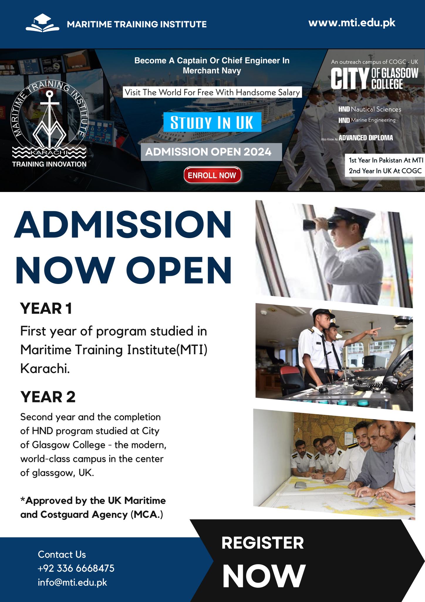 Advanced Courses Maritime Training Institute Mti