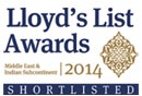 LLOYD's LIST MIDDLE EAST & INDIAN SUBCONTINENT AWARD 2014 2