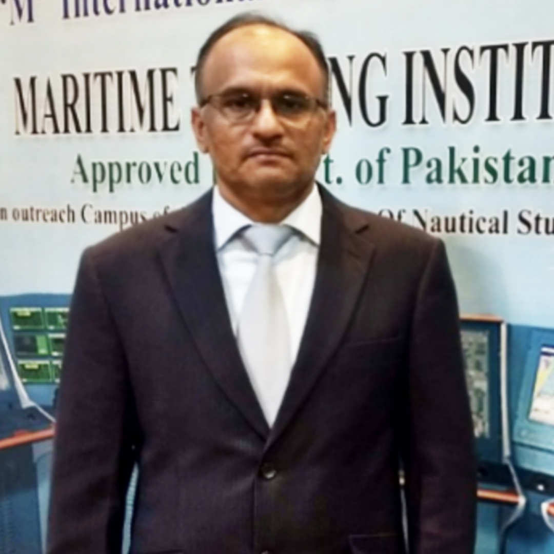 Sohail Ahmed Instructor Crane Simulator Maritime Training Institute Karachi 1