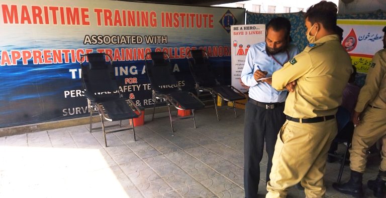 fatmid foundation blood bank donation at maritime training institute students and staff 11